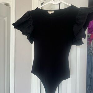 Black ee:some bodysuit